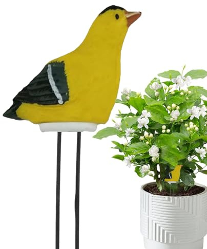 Soil Meter for Gardening - Bird-Shaped Plant Moisture Sensor | Decorative Resin Garden Hygrometer Intelligent Soil Tester for Indoor Outdoor Potted Plants Yard Lawn Greenhouse Farm Bonsai Home Care