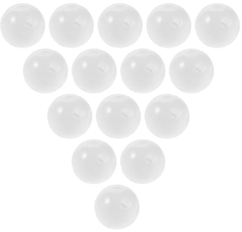 Hoement 30stücke Rasselkugeleinsätze für Babyspielzeug Geräusche Erzeugend Kunststoffglöckchen Quietscher für Plüschspielzeug Zubehör für Tierpuppen und Häkelprojekte