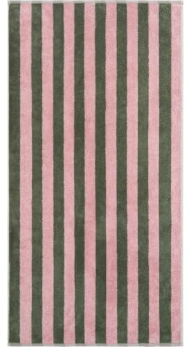 Cawö Handtücher Bold Streifen 6277 Oliv/rosa - 42