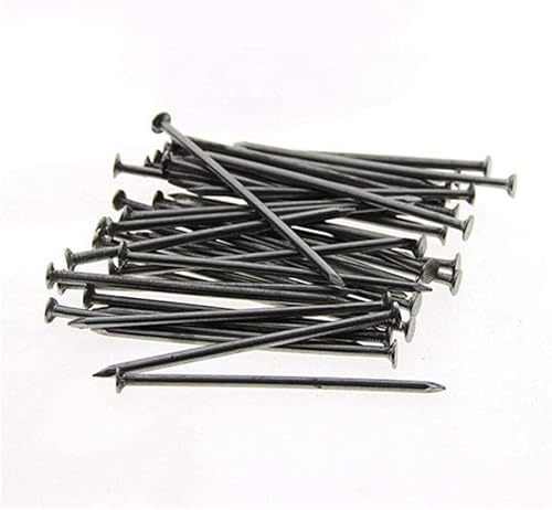 Clavos de fijación, Clavos de hierro con cabeza alfiler, 1,5-4 pulgadas, paquete 1200(1.5In)