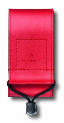 Victorinox, Gürteletui Kunstleder, rot, Accessoires für Taschenmesser, Outdoor, Multifunktion