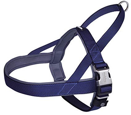Nobby Norwegergeschirr Classic Preno Royal, navy, L: 75-95 cm + 62 cm, B: 40/45 mm, 1 Stück
