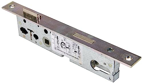 ABUS - Serratura ad incasso per porta tubolare ESR PZ LR Z 30 92 24-61746, argento