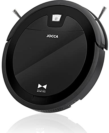 Jocca - Robot Aspirador | Profesional 4 en 1| Mando a Distancia |120 Minutos de autonomía | 4 Patrones de Limpieza|