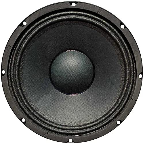 MASTER AUDIO 1 WOOFER PA10/8 da 25,00 cm 250 mm 10 da 300 watt rms e 600 watt max con impedenza 8 ohm per casa feste party sensibilità 93 db, 1 pezzo
