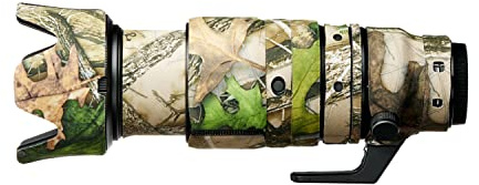 easyCover - Lens Protection Camouflage Cover - Objektivschutz - Schutz für Ihr Kameraobjektiv - Nikon Z 100-400mm f/4.5-5.6 VR S True Timber HTC - Camouflage