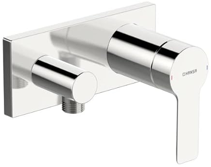 HANSA HANSALIGNA Duscharmatur, Fertigmontageset, mit Sicherungseinrichtung, Unterputz, Ausladung: 60mm, 44549583