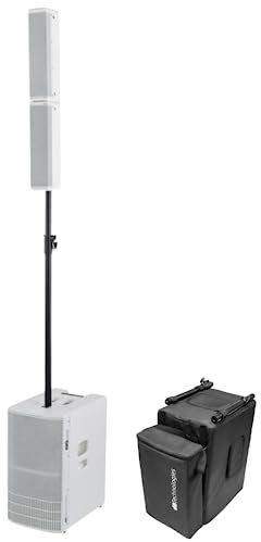 dB Technologies ES 1203 White High Power Array System 2400W Speaker inc Cover