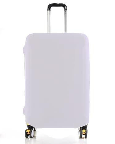 Cazqgoy Gepäckabdeckungen für Koffer, elastischer waschbarer Stretch-Kofferschutz, Luggage Cover(Weiß,XL,29-32 Zoll)