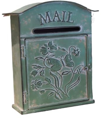 Cassetta della Posta Cassetta Postale Cassette Postali Vintage Per Montaggio A Parete Cassetta Postale Per Villa In Ferro Battuto Per La Decorazione Domestica Cassetta Posta Cassetta per Lettere