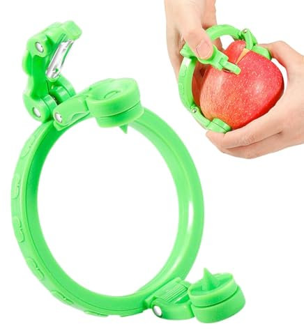 da cucina, pelapapo di frutta, Strumento di peeling del gadger di frutta, Gadget da cucina arancione arancione pieghevole per kiwi, pesche, cipolle, verdure