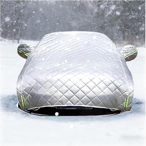 Hagelschutz Halbgarage Auto Für BMW 3 Series GT,5-Lagig Gepolsterte Abdeckung für Dach & Windschutzscheibe,Wasserdicht & UV-Schutz,Winterfest mit Schnellbefestigung oz273dl