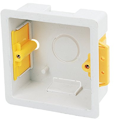Pack of 10 x Appleby SB619 1 Gang 35mm Dry Lining Wall Electrical Back Boxes