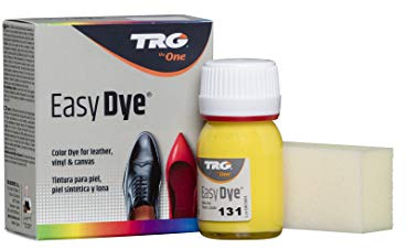 TRG The One Easy Dye, Farbe zur Wiederherstellung der Lederschuhfarbe, Gelb (131 Lemon), 25 ml