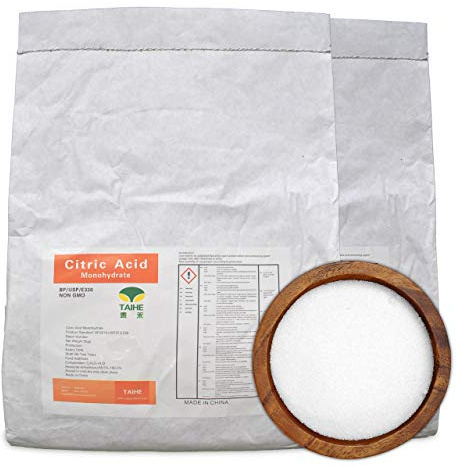 Zitronensäure 10 kg in Pulver, Monohydrat, Lebensmittelqualität E330, Entkalker, Reiniger, Citronensäure