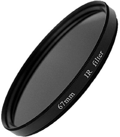 Ruilogod IR 760 nm Infrarouge Passe aux Rayons X 67mm Filtre pour Appareil Photo numérique