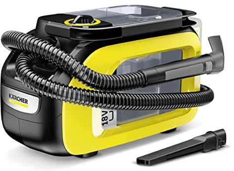 Kärcher Lava-Aspiradora Se 3-18 Compact, Potencia: 200 W, Área: 6,5 M², Duración de Batería: 12-24 Min, Recipiente de Agua: 1,6 L, Funciona con la Batería 18 V, Batería no incluida
