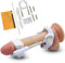 Dilatateurs de pénis pour hommes,Pompe à pénis Extender Penis Enlargement System,Agrandir le Pénis,Agrandir le Pénis Masculin,Aide à l'érection pour hommes,Extenseur de Pénis Masculin (Blanc argent)