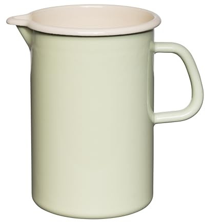 Riess, 2176-118, Krug 2 l, NILGRÜN/BUNT PASTELL, Vol. (rec.): 2,0 Liter, Made in Österreich, LBH: 19,6x13,6x19,0cm, 0,678kg, Krug, Hitzebeständig, Kompakt, Kratzfest, Schmutzabweisend