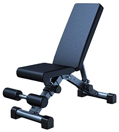 Banco de pesas ajustable, multiuso, plegable, inclinado, para gimnasio en casa, levantamiento de pesas y entrenamiento de fuerza