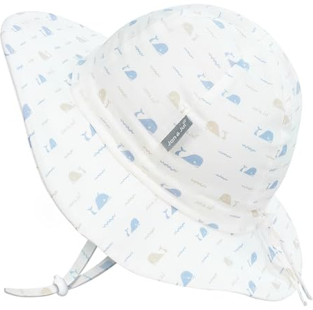 JAN & JUL Boys' Cotton Sun-Hat with 50+ UPF UV Protection for Kids