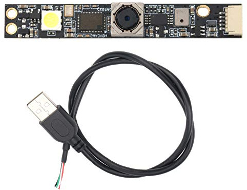 Camera Module HD USB Interface HBV - 1825 AF, 5MP Telecamera con Autofocus e Microfono Integrato - Compatibile con WinXP / Win7 / Win8 / Win10 / OS X/Linux/Android, USB Plug