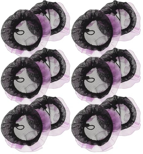 Zerodeko Unsichtbare Haarnetze für Damen 20 Stück Atmungsaktives Polyester Verstärktes Ballett Dutt Netz für Arbeit und Party Vielseitiges Haaraccessoire für Elegante Hochsteckfrisuren