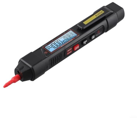 Digital Pen Multimeter A3006 2 in 1 Testing Tool with Automatic Range and Backlight for AC Voltage and Resistance