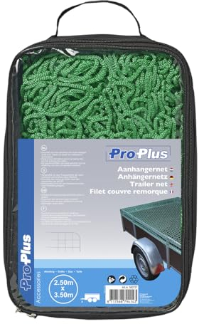 ProPlus 340737 Anhängernetz 2,5m x 3,5m Maschenweite 45mm x 45mm