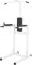 GORILLA SPORTS® Power Tower - Multifunktional, Klimmzugstange, Dip-Station, Pull & Chin Up, Schwarz/Weiß - Kraftstation für Zuhause, Klimmzugstation, Kraftturm, Trainingsgerät, Fitness, Krafttraining
