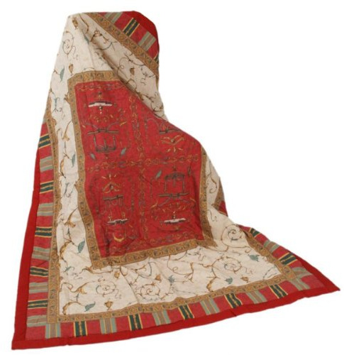 Bassetti OPLONTIS Plaid, Rot