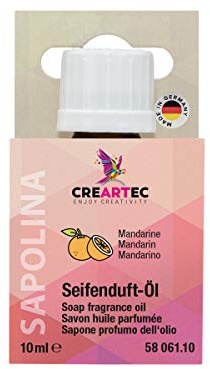 Creartec NEU Sapolina Seifenduft, 10 ml, Mandarine PREISHIT