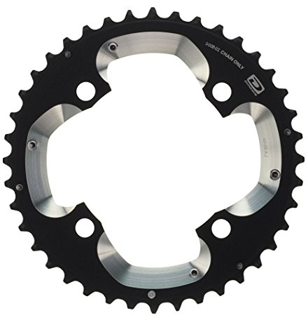 FC-M785 chainring 40T AJ, Schwarz,Silber