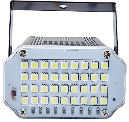 Éclairage de scène 36 LED, Latta Alvor Lumière Stroboscopique Auto Stroboscope Disco Projecteur Éclairage de scène de couleur (white, B07BP53PQ6)