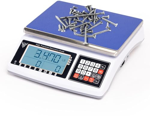 PEC Scales 66lbs / 0.002lb Digital Accurate Counting Scale, Shipping Mailing Postal Scale (66lbs Capacity)