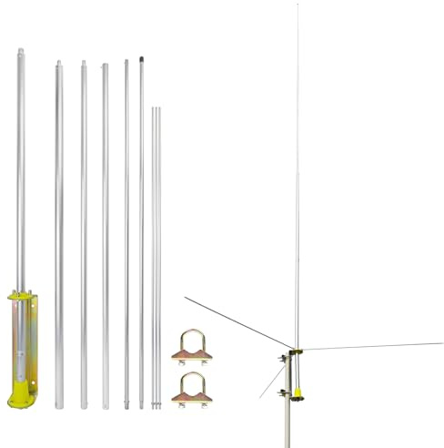 HYS CB Radio Stationsantenne 26-28 MHz CB Home Base Stationäre Antennen 620cm Länge