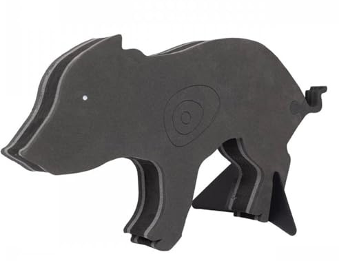 3D Zielscheibe Wildschwein aus Schaumstoff – realistische Bogenschießen Zielscheibe für Outdoor & Parcours – in 3 Stärken – für Recurve- & Langbögen bis 40 lbs – wetterfest & langlebig (7cm)
