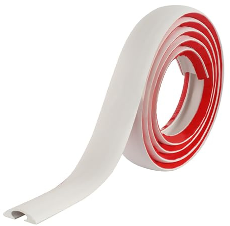 YCCYHQ Canalina Passacavi Calpestabile in PVC Resistente, Facile da Srotolare, Canalina Passacavi Adesiva, Previene Il Rischio di Inciampo(3m/9.8ft)
