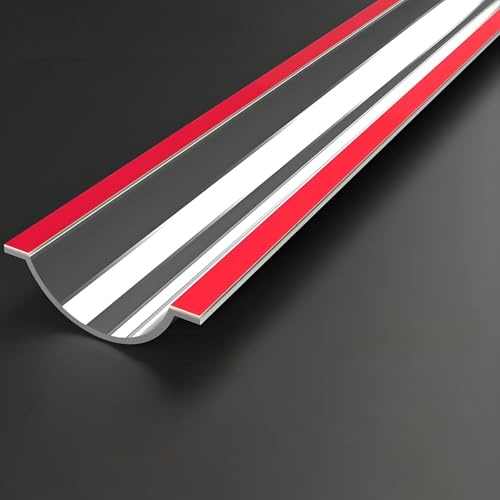 Canalina Passacavi Calpestabile in Acciaio Inox per Cavi a Pavimento, Copricavi da Ufficio, Copricavi per Aree ad Alto Traffico Pedonale, Ufficio Domestico o Ambienti Esterni(11.5x3.5cm/4.5x1.4in)