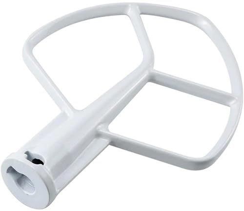 Compatibile con planetaria da 5 QT, accessorio di ricambio for testa di miscelazione con frusta piatta rivestita