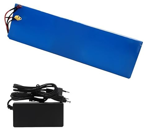 Batería de 48 V y 20 Ah para Patinete eléctrico. Batería de Litio integrada de 48 voltios. Baterías de Repuesto para patinetes Plegables con Motor de 0 a 500 W. 48V 20Ah,XT60+T