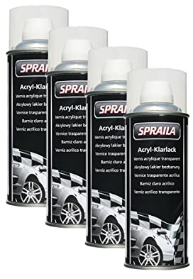 Kwasny 4X 300 017 Auto-K SPRAILA 2-Schicht-Klarlack 400ml