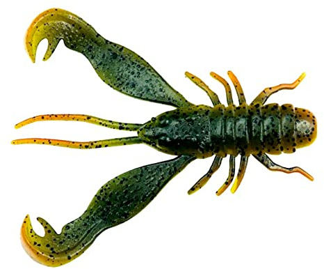 LMAB Finesse Filet Craw 4 cm, 7 cm, 10 cm - Gummiköder Angelköder - Gummi-Krebs für: Zander, Barsch, Hecht & Forelle - Zanderköder Barschköder - Kunstköder Creature Bait