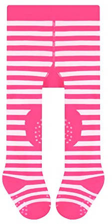 L&K-II Confezione da 1 collant per gattonare per bambini, con suola in ABS, antiscivolo, motivo auto, 2733