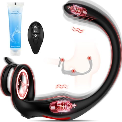 Penisring Sex Spielzeug für die Männer, 11 Vibrationsmodi, Penis Ring Erotik Sex spielzeug für Paare extrem sex, Cockring Erotisches Sexspielzeug für Klitoris, Dual Penisringe Massagegerät