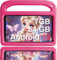 GOODTEL Tablet Android per bambini da 7 pollici｜Sistema Android 13 da 7 GB + 64 GB di memoria｜Bluetooth/Doppia fotocamera/Giochi educativi e per genitori｜EVA Custodia antigoccia (rosa)