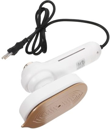 PRETYZOOM Vapor de la ropa de ropa portátil mini planchadora de mano de de mano de tamaño viaje plancha de vapor hierro colgante de imán