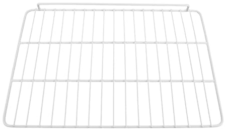 INOOMP Ripiano Laterale in Metallo 43,5X30 CM per Congelatore e Mini Frigorifero, Divisorio Salvaspazio Griglia Resistente per Scomparti Interni