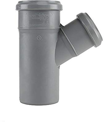 Abzweig HT-Rotstrich DN 70 x 50, 45Grad