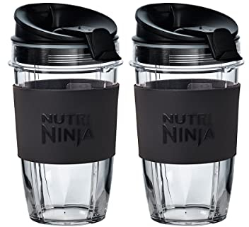Nutri Ninja Cups with Sip & Seal Lids (2 x 500ml)